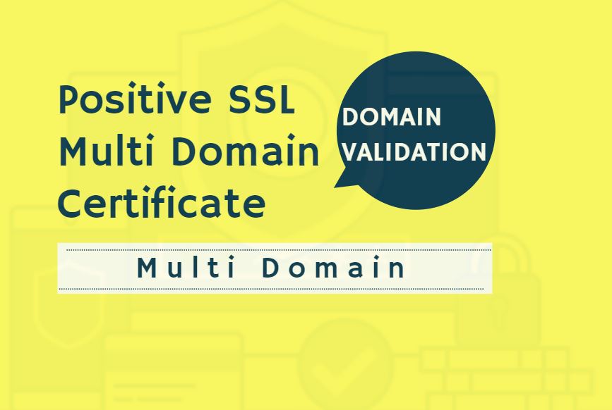 Positive SSL Multi Domain Certificate -  thessllock